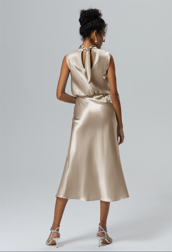 AW Margot Champagne  Wedding Guest Dresses